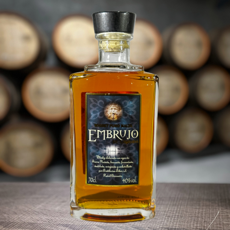 EMBRUJO de Granada
Mejor Single Malt Whisky español