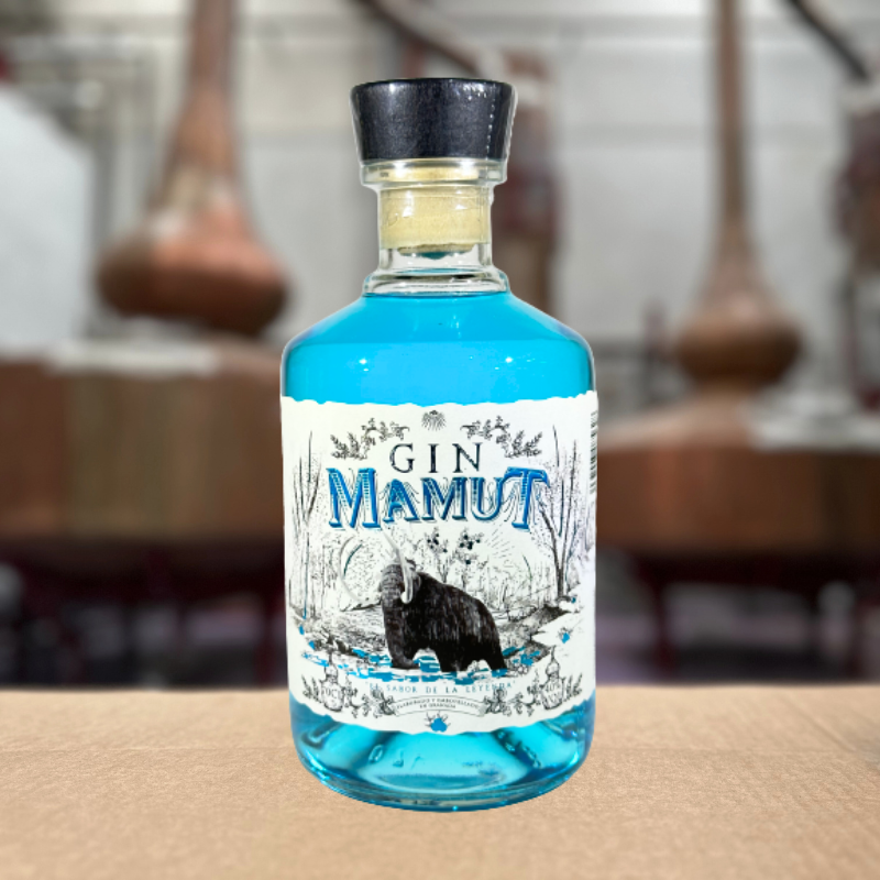 Ginebras gin mamut azul