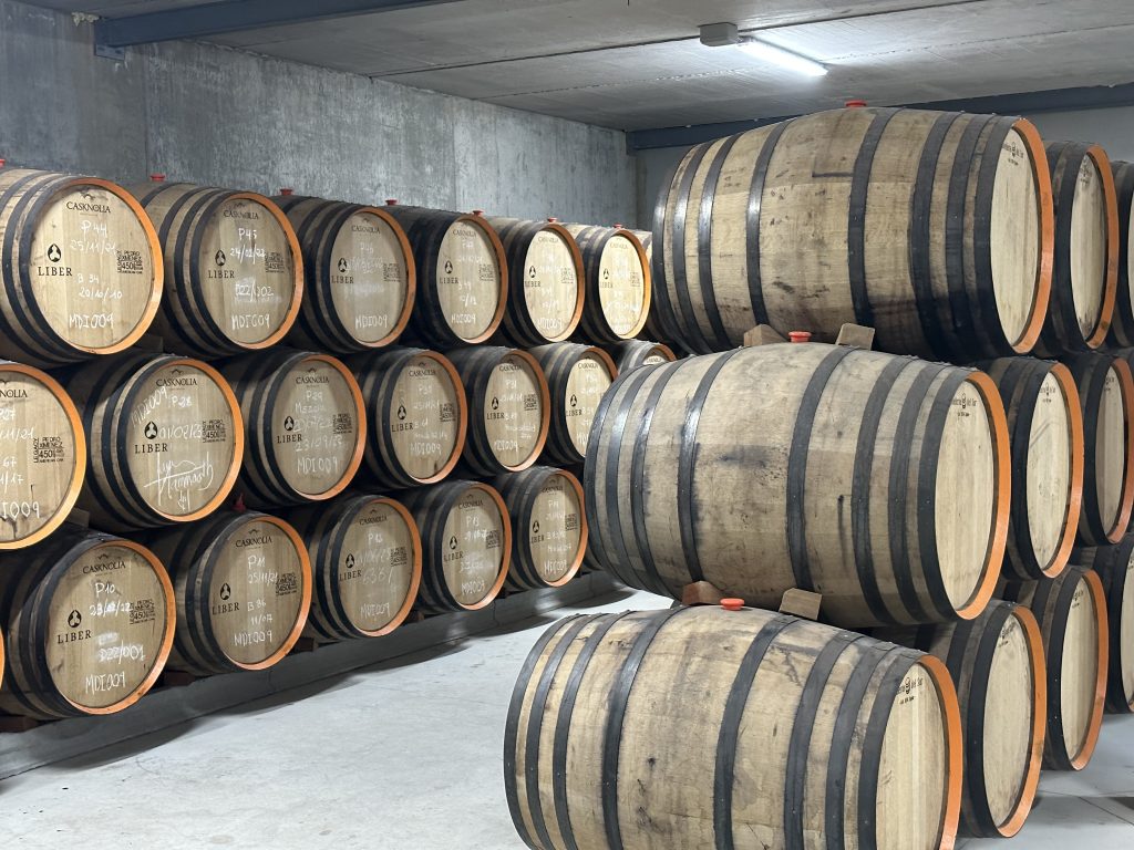 Bodega donde envejece el mejor whisky español