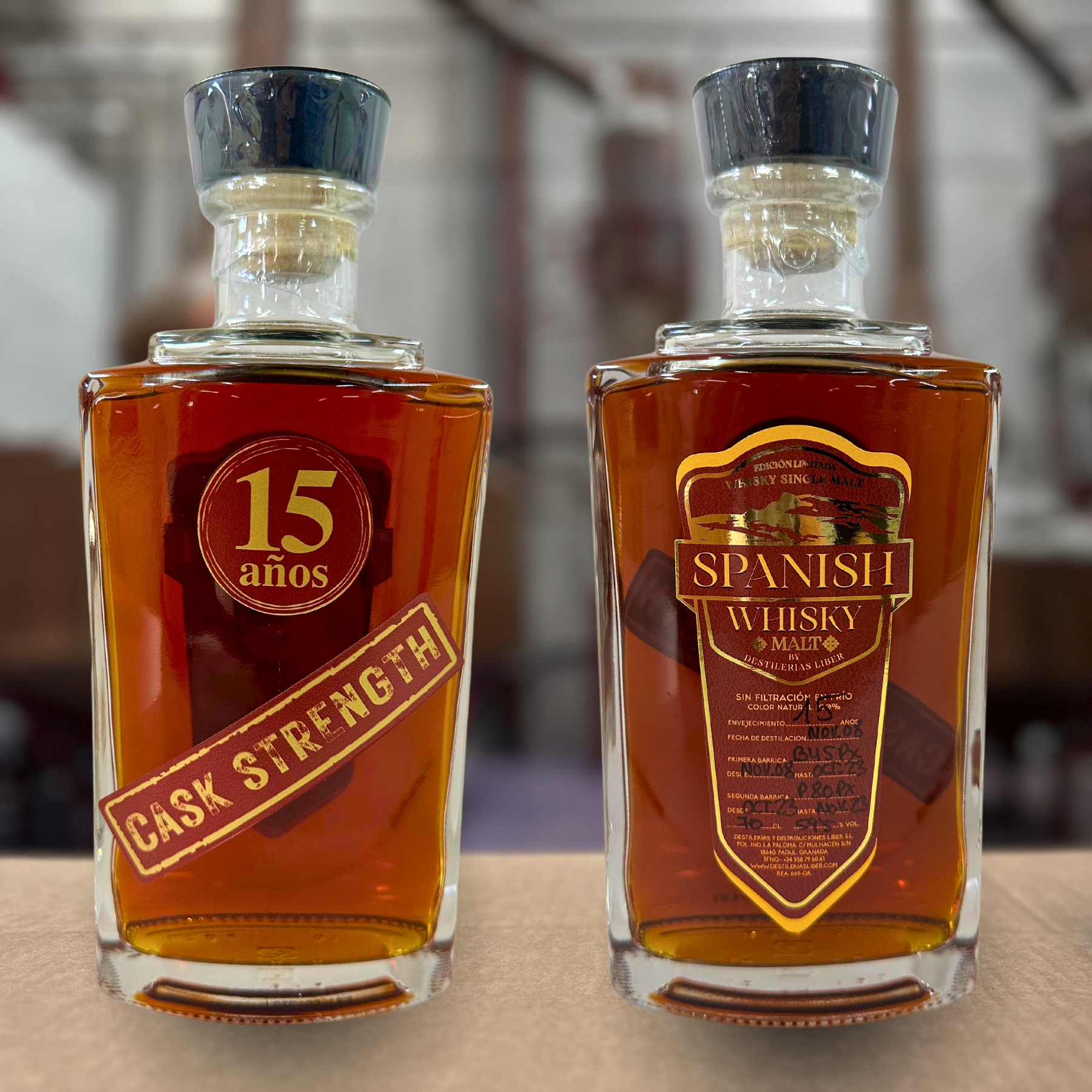 Spanish Whisky Malt 15 años